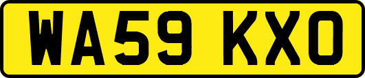 WA59KXO
