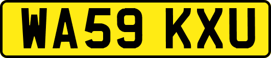 WA59KXU