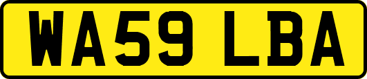 WA59LBA