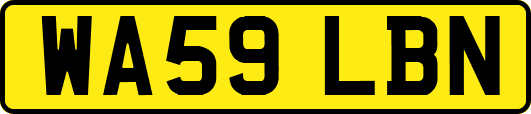 WA59LBN