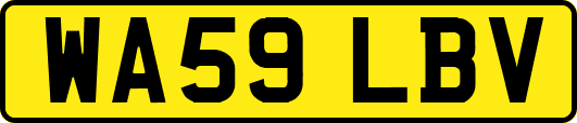WA59LBV