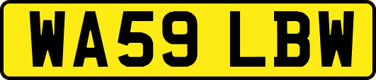 WA59LBW
