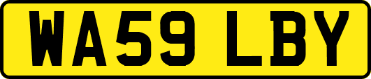 WA59LBY