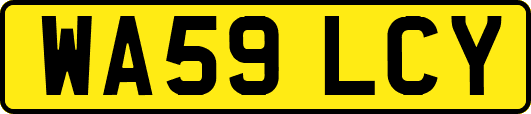 WA59LCY