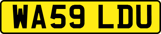 WA59LDU