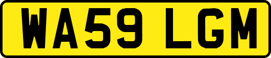 WA59LGM