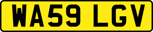 WA59LGV
