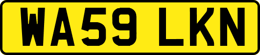 WA59LKN