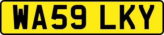 WA59LKY