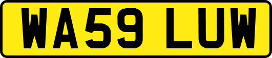 WA59LUW
