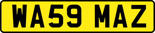 WA59MAZ