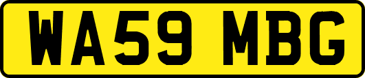 WA59MBG