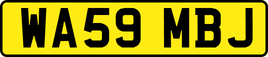 WA59MBJ