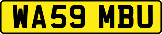 WA59MBU