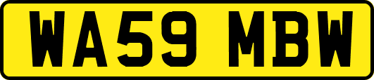 WA59MBW
