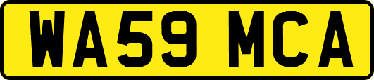 WA59MCA