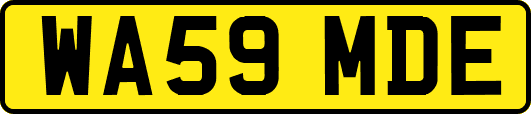 WA59MDE