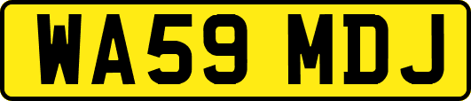 WA59MDJ