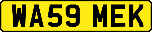 WA59MEK