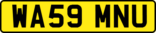 WA59MNU