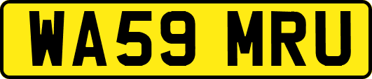 WA59MRU