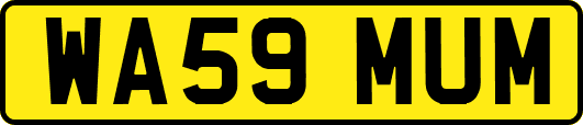 WA59MUM