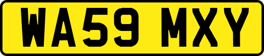 WA59MXY