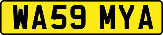 WA59MYA