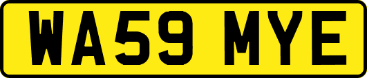 WA59MYE