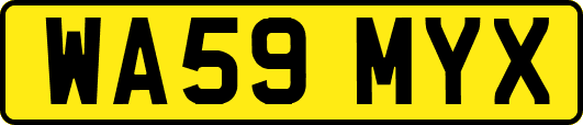 WA59MYX
