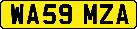 WA59MZA