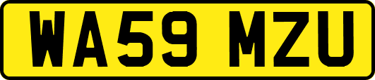 WA59MZU