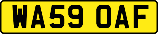 WA59OAF