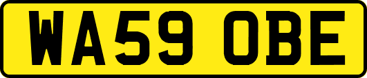 WA59OBE