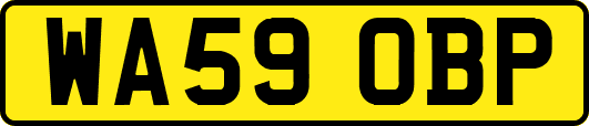 WA59OBP