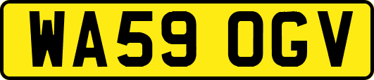 WA59OGV