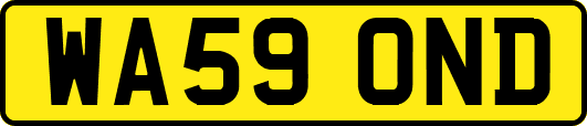 WA59OND
