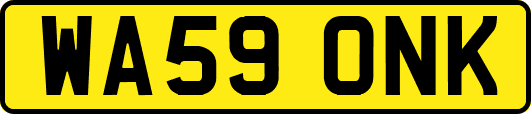 WA59ONK