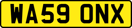 WA59ONX