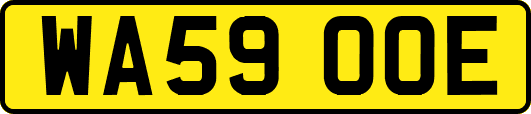 WA59OOE