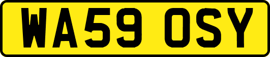 WA59OSY