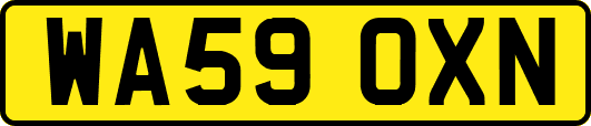 WA59OXN