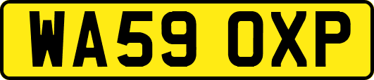 WA59OXP