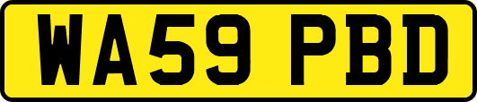 WA59PBD