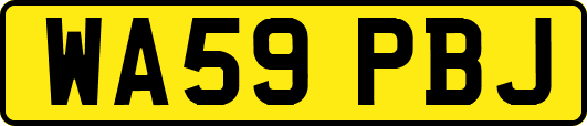 WA59PBJ
