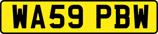 WA59PBW