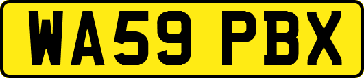 WA59PBX