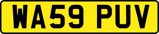 WA59PUV