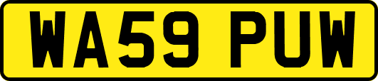 WA59PUW
