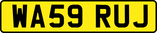 WA59RUJ